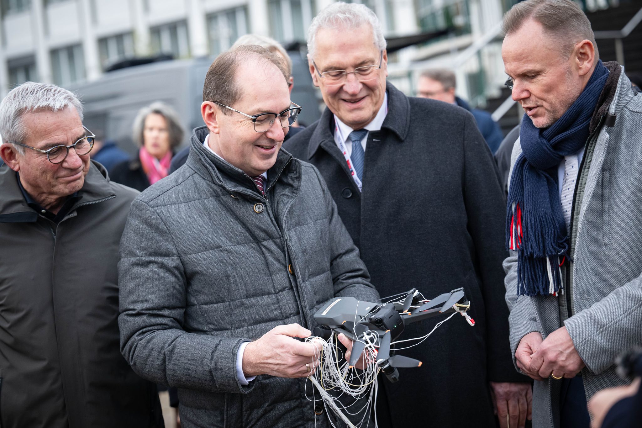 Innenminister wollen bei Drohnenabwehr eng zusammenarbeiten