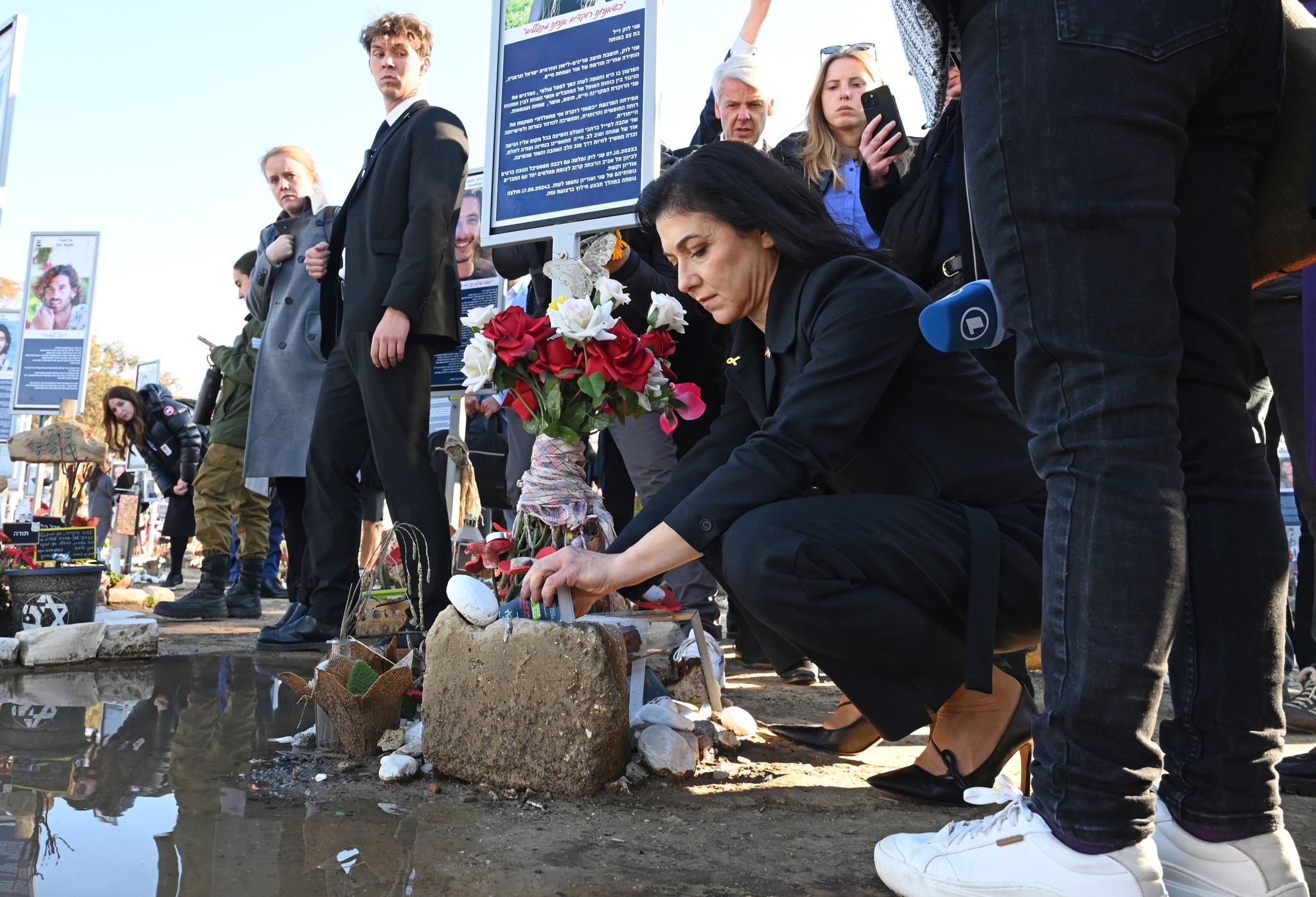 Reiche am Ort des Terrors: «Verneige mich vor den Opfern»