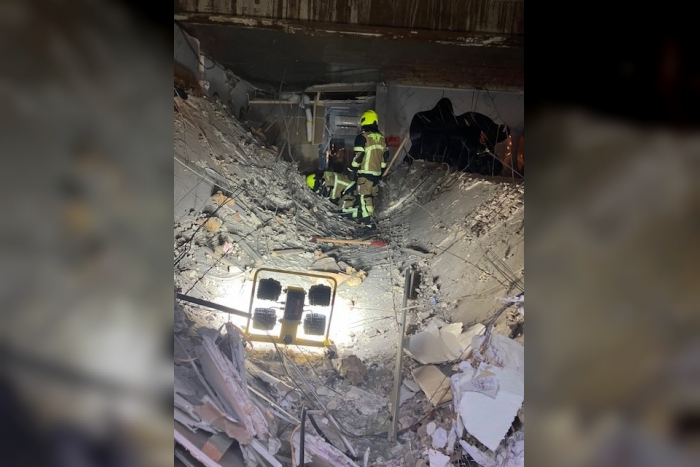 Oberhausen: Einsturz Decke Ladenlokal