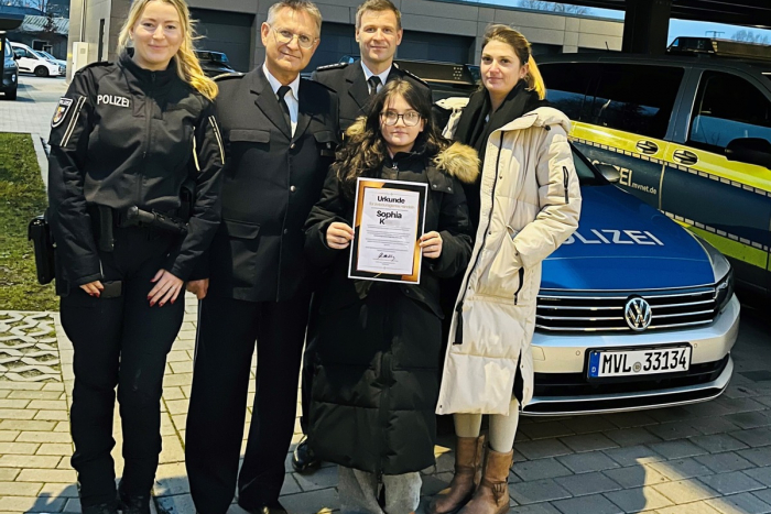 Stralsund: Zwölfjährige rettet dreijährigen Jungen