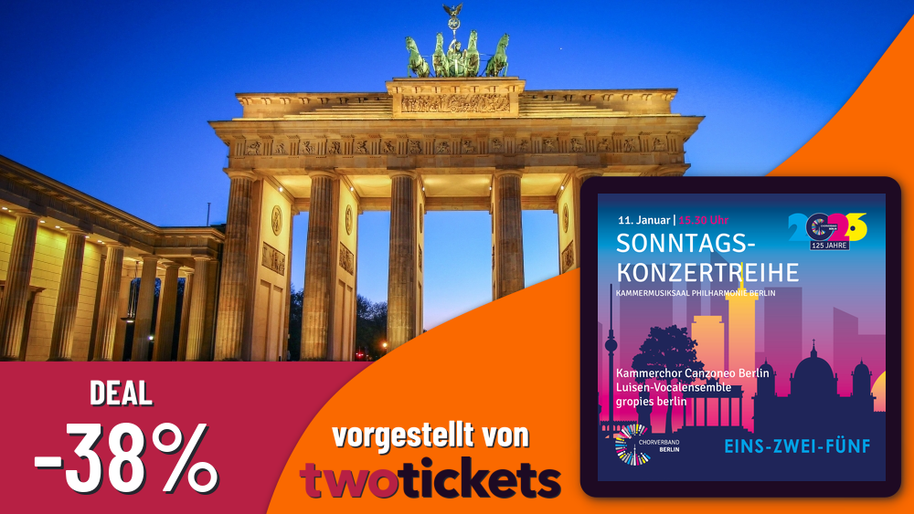 Chor & Gesang in Berlin am 11.01.26: Sonntagskonzertreihe Nr. 1