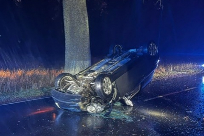 Malliß: Auto auf dem Dach nach Unfall – Fahrer verletzt