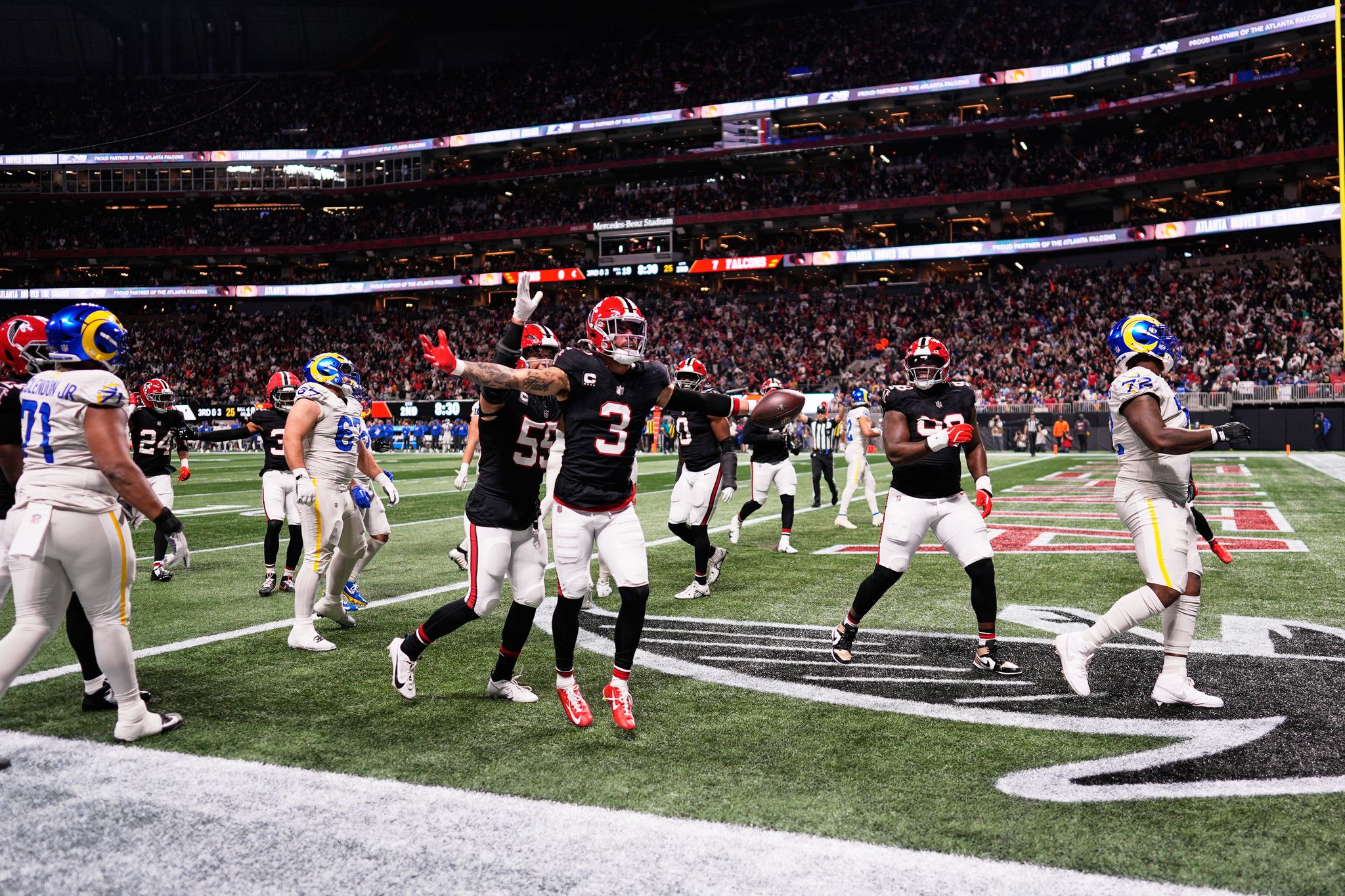 93-Yard-Touchdown: Falcons überraschen Rams