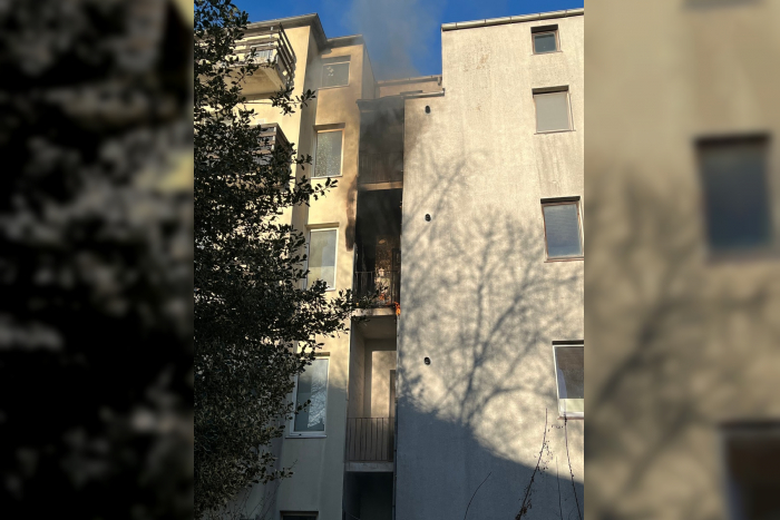 Feuer in Lehe – Brand auf Balkon greift auf Küche über