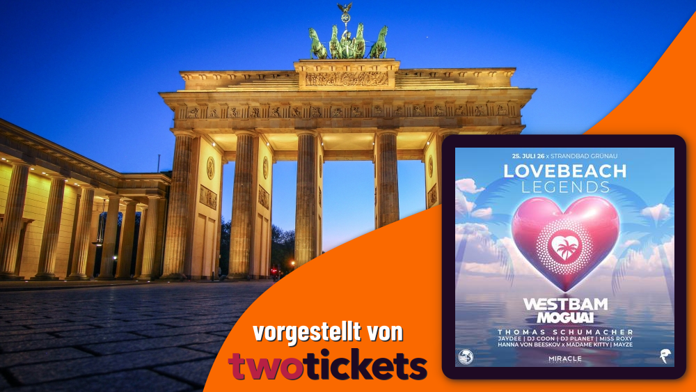 Events & Festivals in Berlin am 11.07.26: LOVEBEACH – LEGENDS