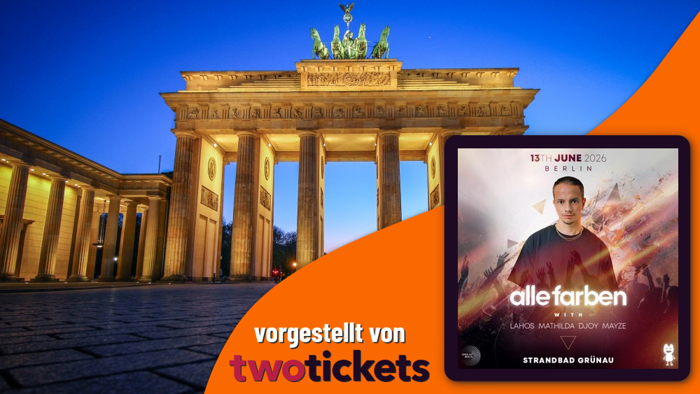 Events & Festivals in Berlin am 13.06.26: ALLE FARBEN – LIVE IN BERLIN