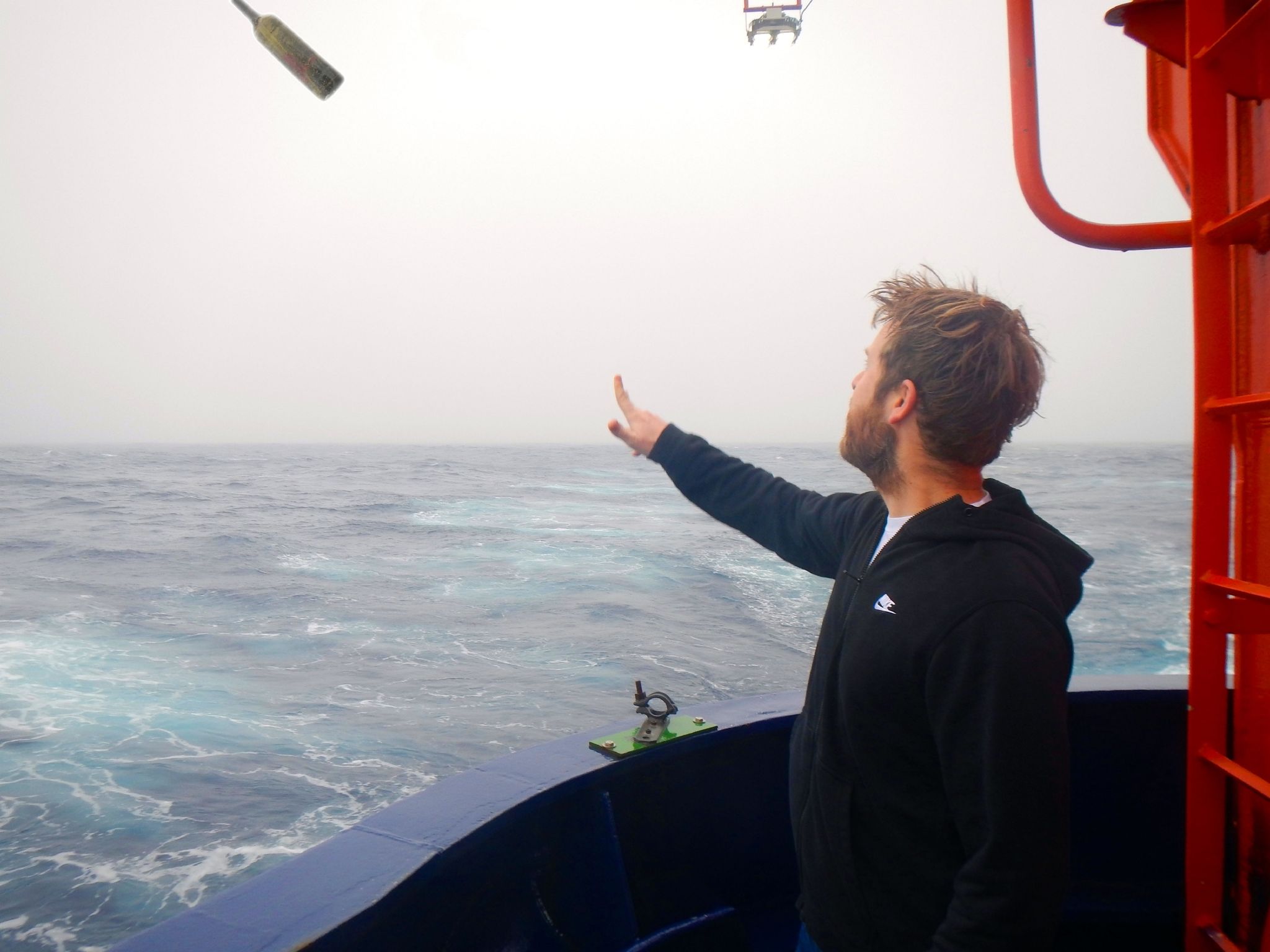 Flaschenpost umrundet Großteil des antarktischen Kontinents