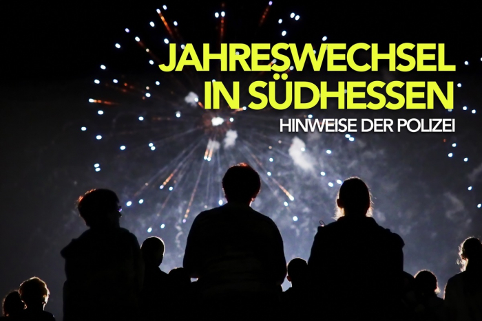 Südhessen: Wichtige Hinweise der Polizei für das Feiern zum Jahreswechsel