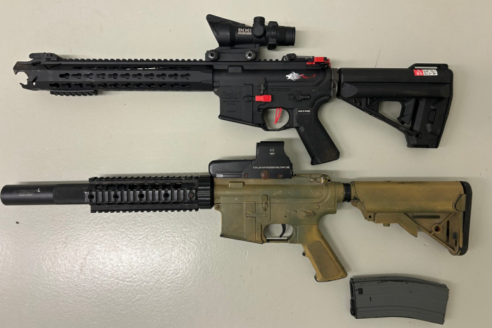 Lindholz, Grimmen, Stralsund: Softairwaffen sichergestellt