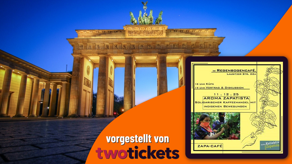 Vorträge & Diskussionen in Berlin am 11.12.25: „Aroma Zapatista im Zapa-Café“