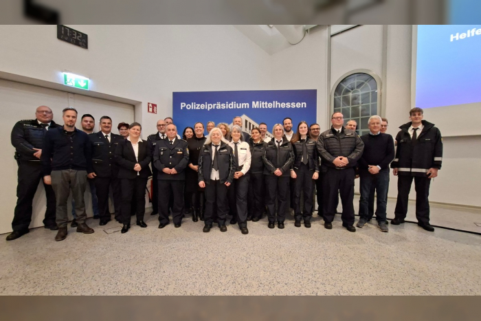 Marburg: Neue Polizeihelfer in Mittelhessen