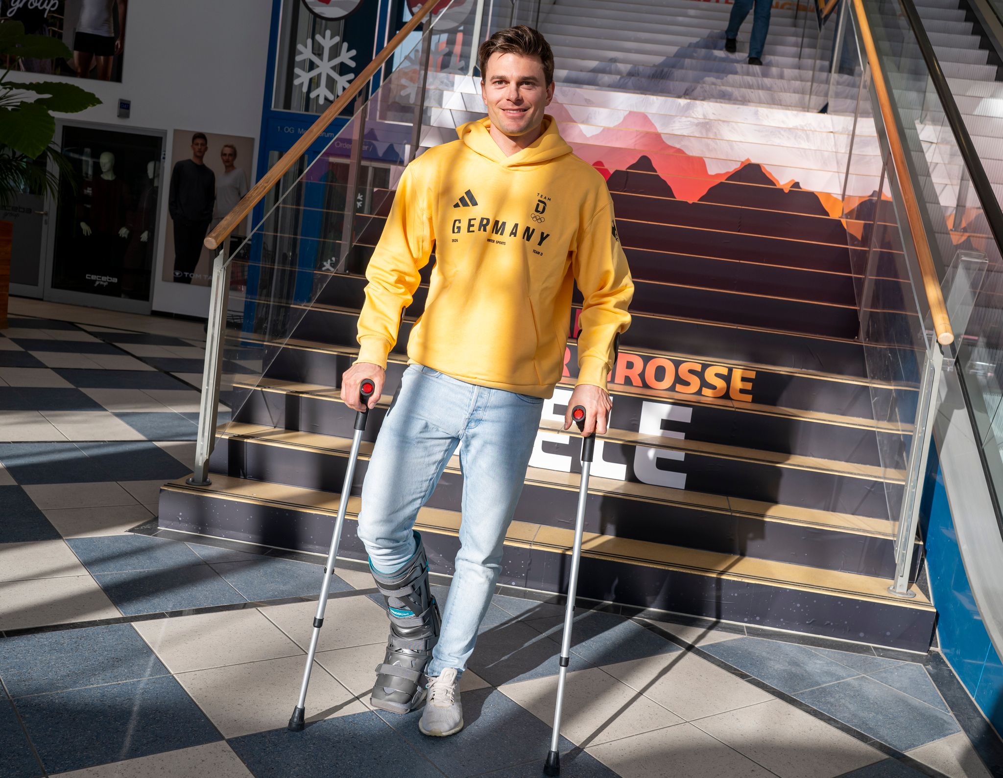 Knöchelverletzung: Skirennfahrer Schmid bangt um Olympia