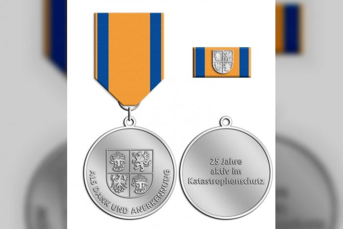 Schwerin: Neues Katastrophenschutz-Ehrenzeichen