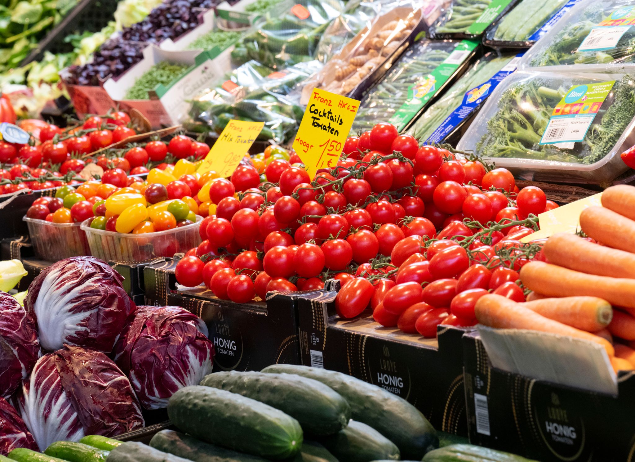 Höhere Lebensmittelpreise sind für viele ein Sorgenthema