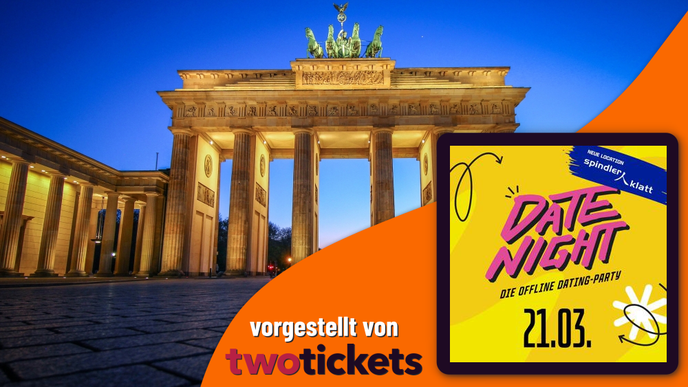 Besondere Musikevents in Berlin am 21.03.26: Date Night Berlin – Premiere im Spindler & Klatt