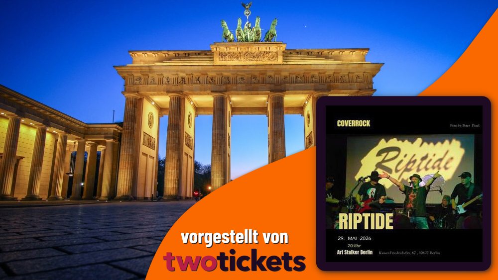 Besondere Musikevents in Berlin am 29.05.26: RIPTIDE