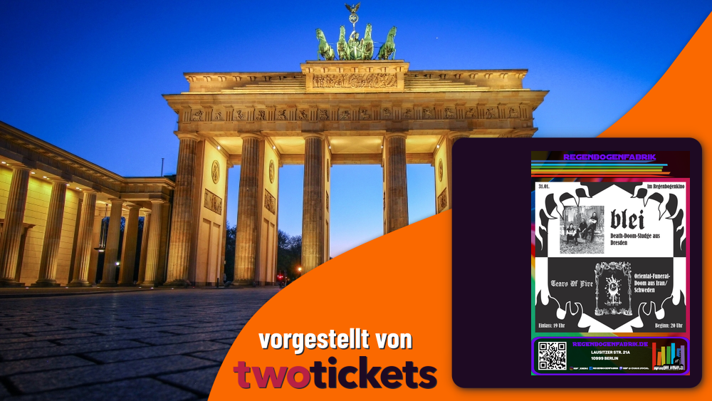 Besondere Musikevents in Berlin am 31.01.26: „Tears of Fire & Blei“