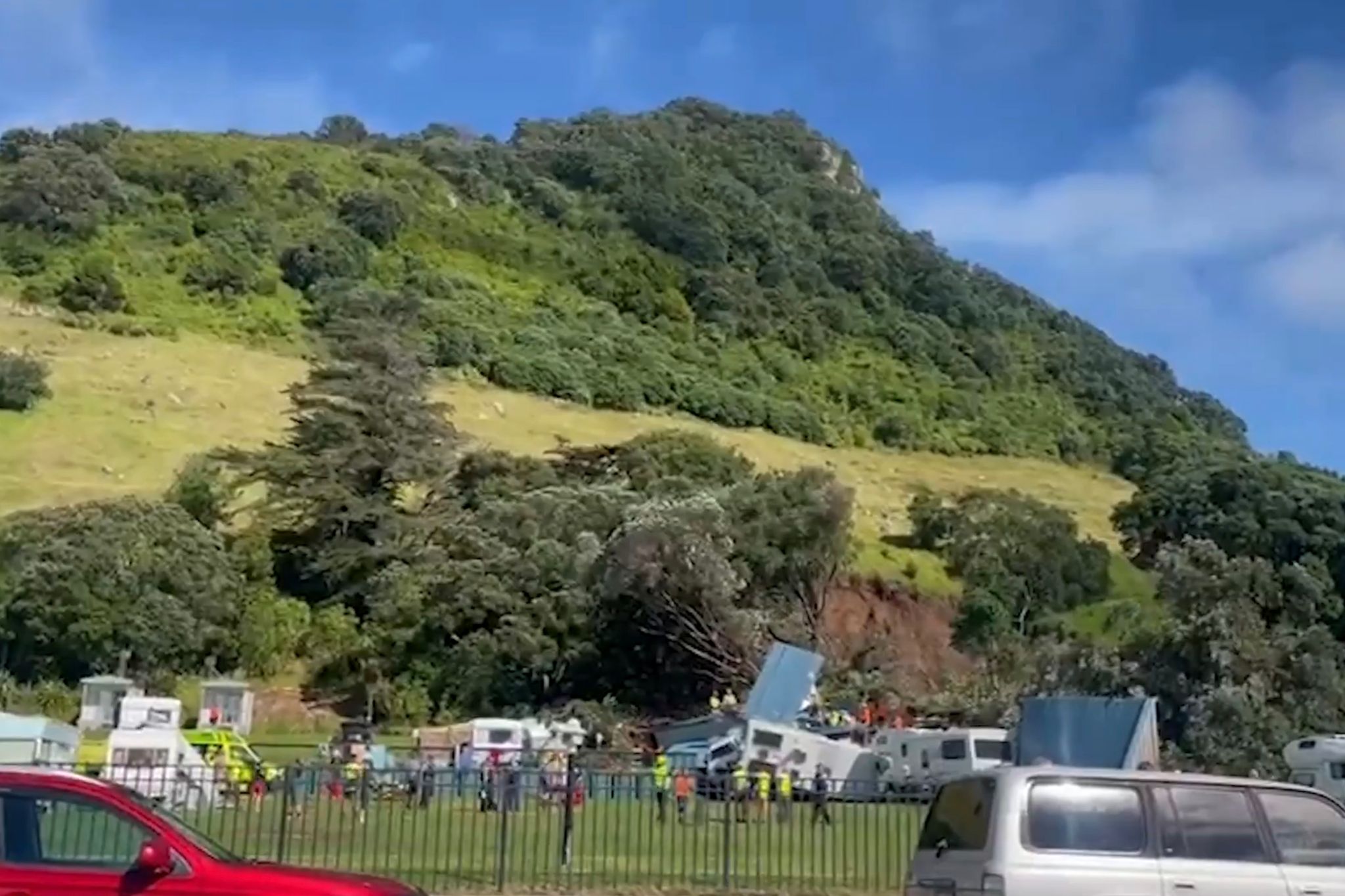 Erdrutsch auf Campingplatz in Neuseeland – mehrere Vermisste