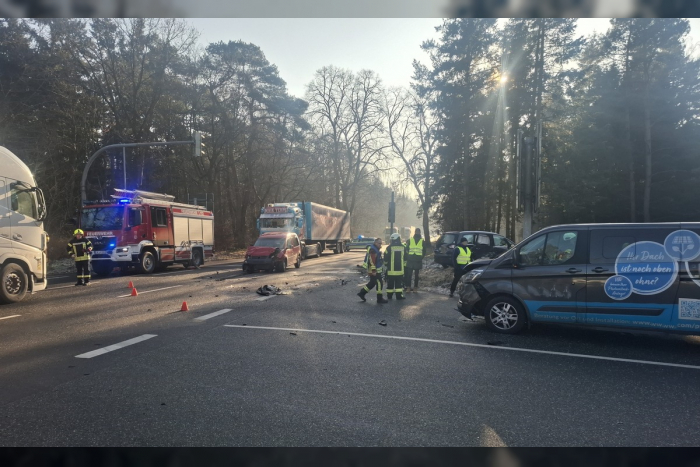 Lübesse: Verkehrsunfall auf der L072