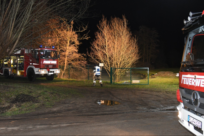 Feuerwehreinsatz in Barmstedt