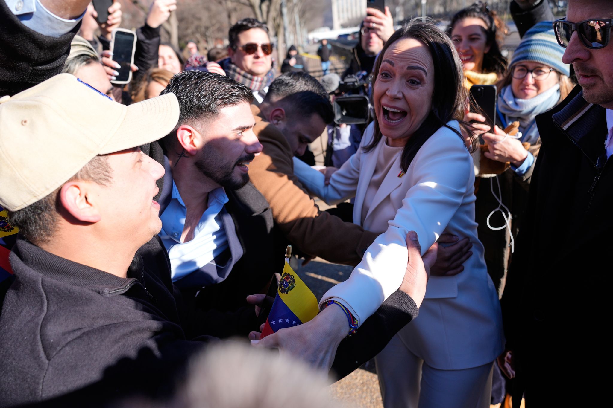 Trump sieht Machado nicht als Nachfolgerin von Maduro