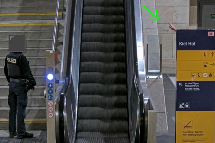 Hamburg: Hitlergruß im Hauptbahnhof