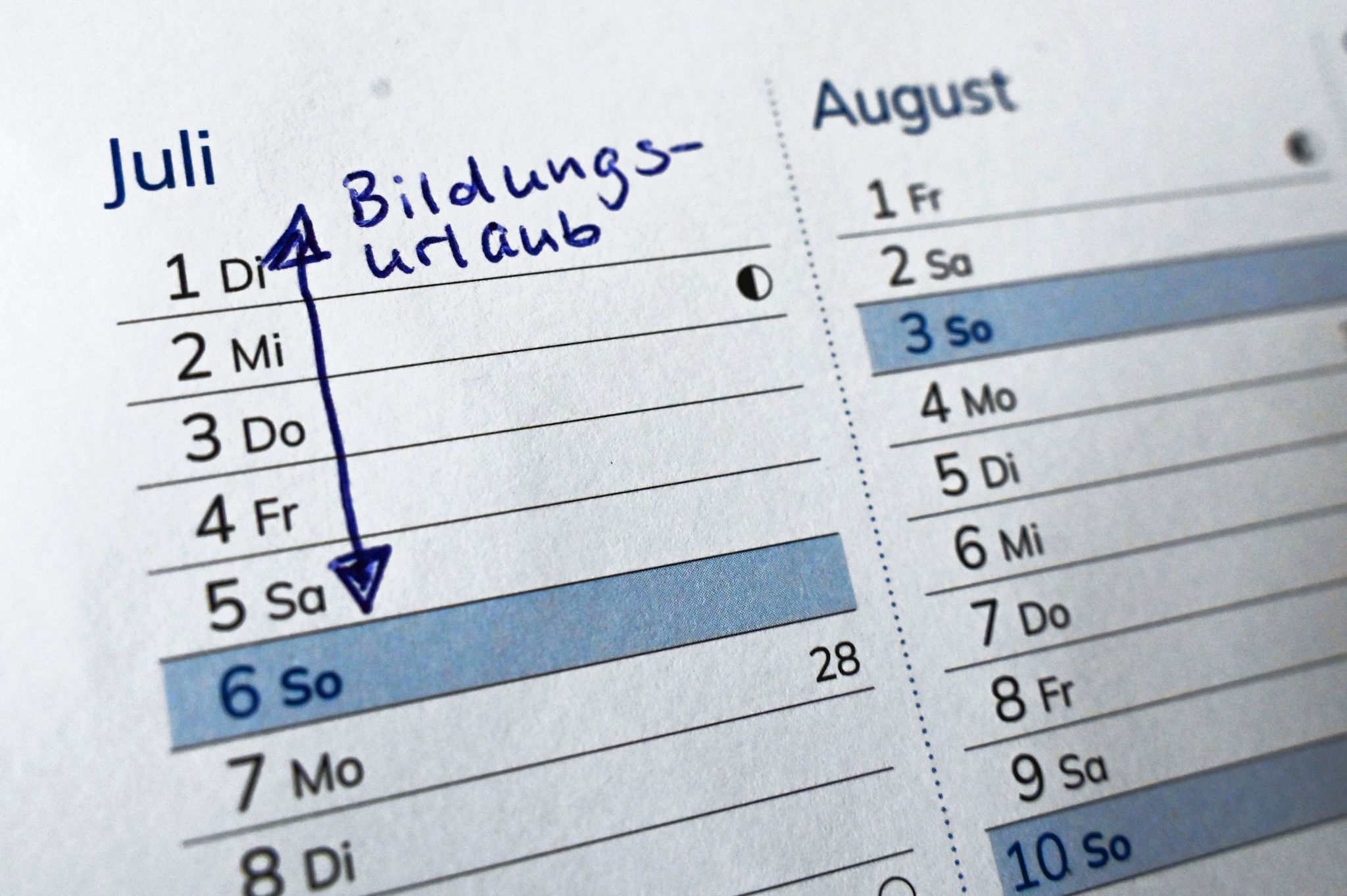 Niedrige Teilnahme an Bildungsurlaub in Deutschland