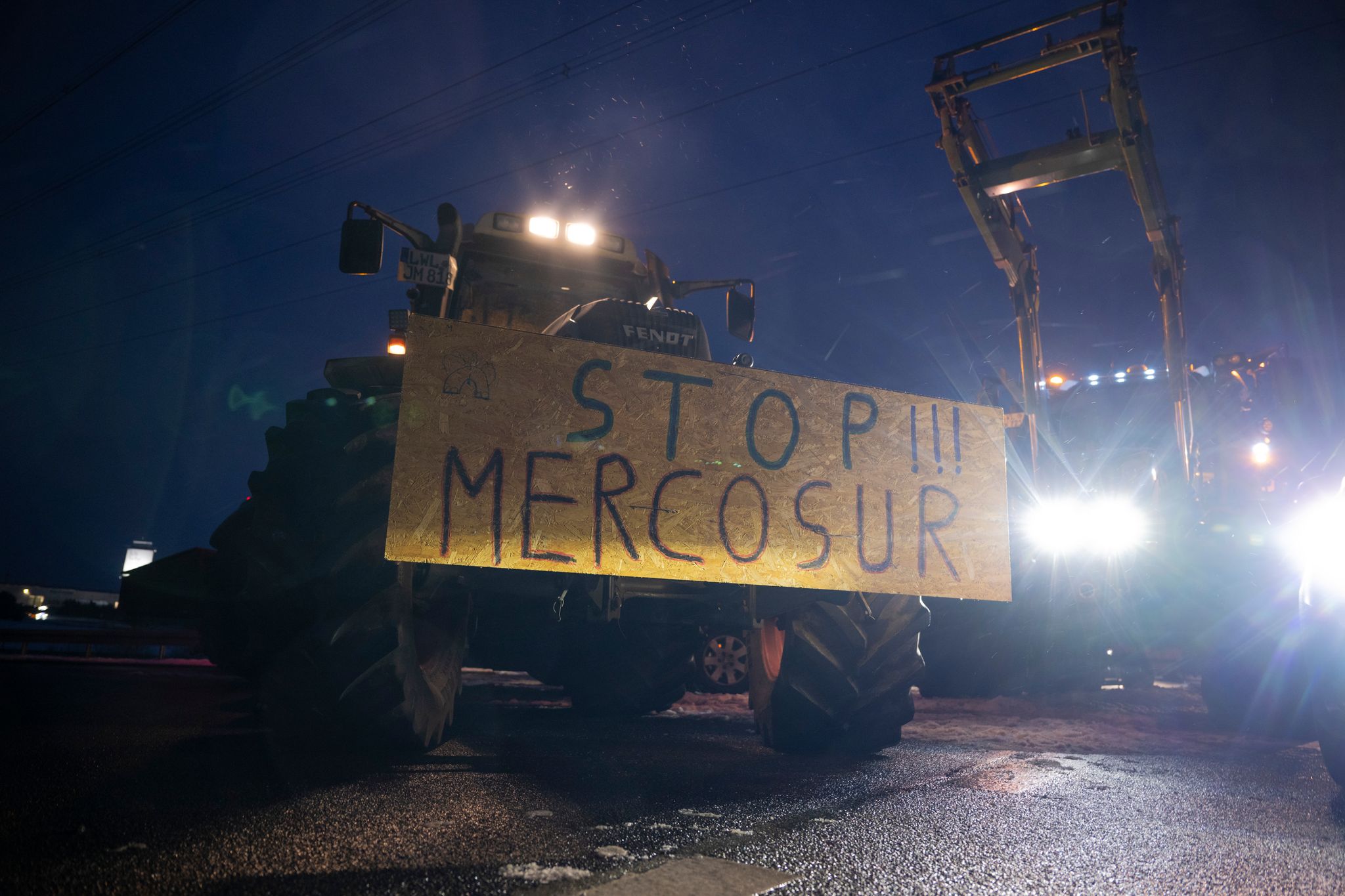 Landwirte protestieren gegen geplantes EU-Mercosur-Abkommen