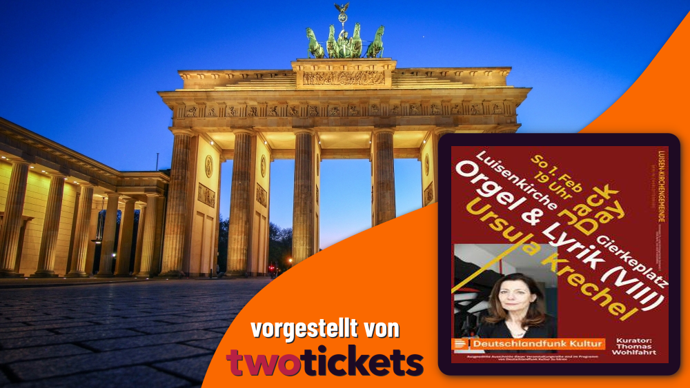 Lesungen in Berlin am 01.02.26: Orgel & Lyrik