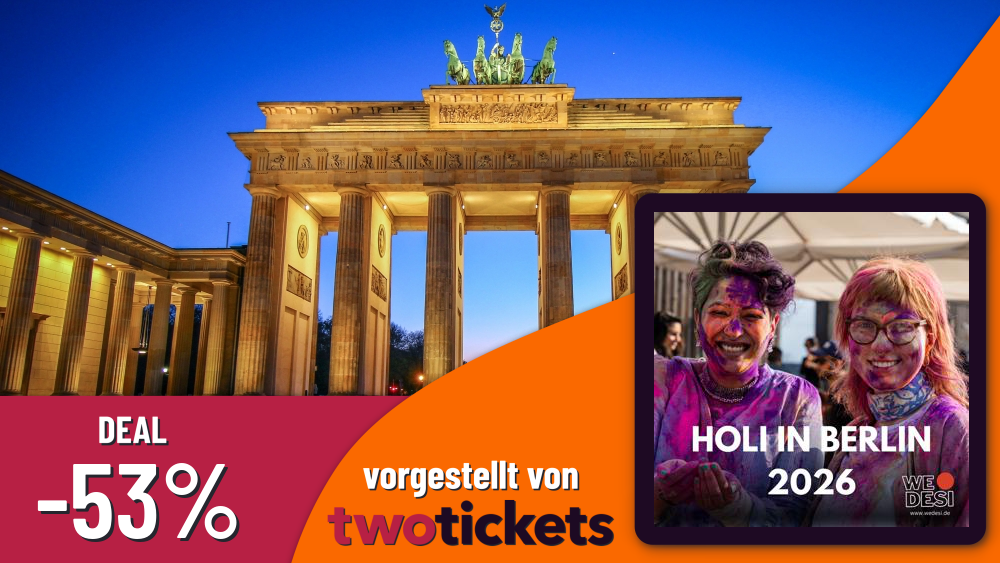 Märkte & Events in Berlin am 07.03.26: Holi in Berlin 2026 – Farbenfest & Indisches Street Food