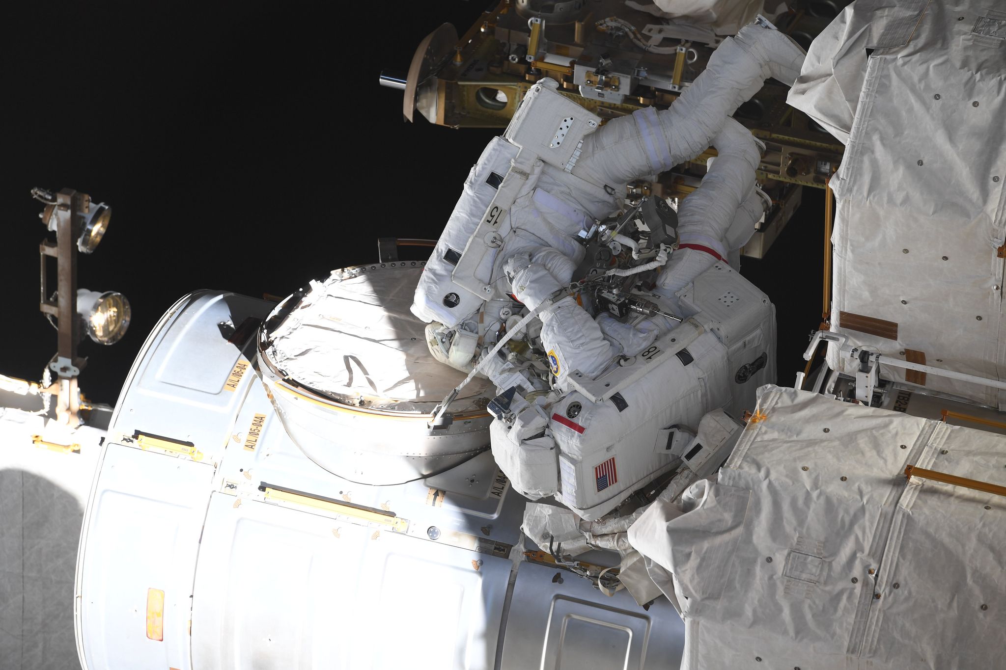 Nasa: Weltraumspaziergang aus medizinischen Gründen abgesagt