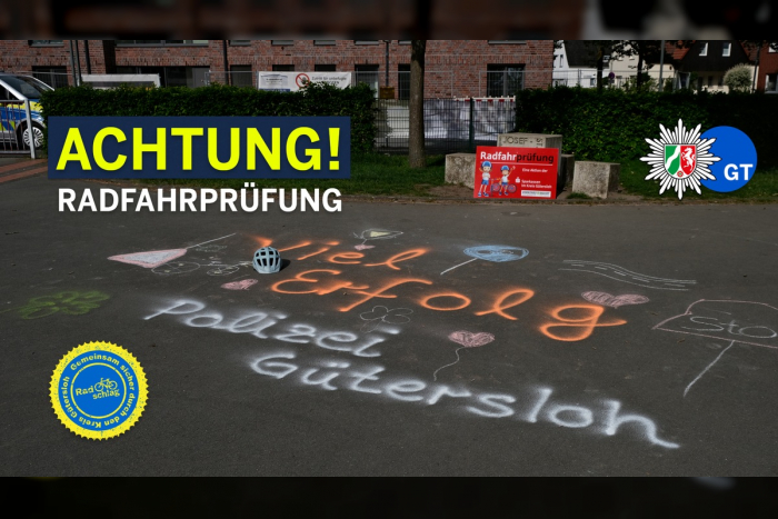 Gütersloh: Radfahrprüfung an der Kardinal-von-Galen Grundschule
