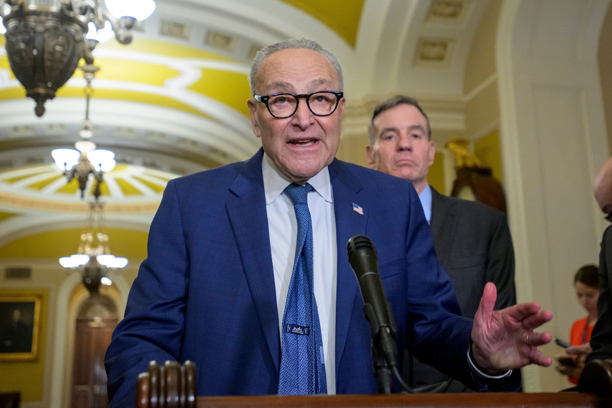 USA: Top-Demokrat will Trumps Zollpläne im Senat stoppen