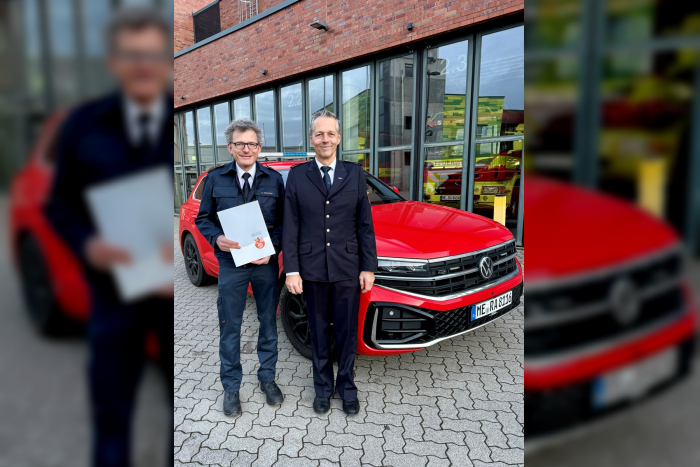 Ratingen: Feuerwehrmann zum Oberbrandrat befördert