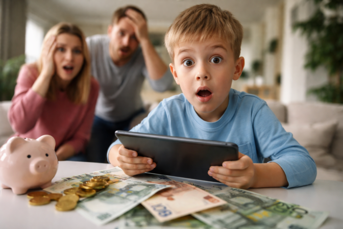 700-Euro-Schock auf dem Konto: Sie dachten an Betrug – doch ihr 7-jähriger Sohn war der Auslöser