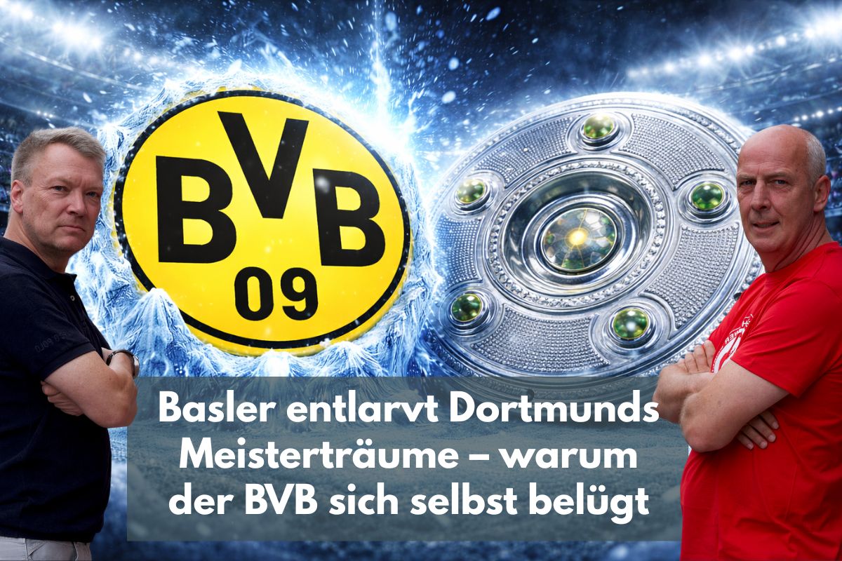 Basler entlarvt Dortmunds Meisterträume – warum der BVB sich selbst belügt