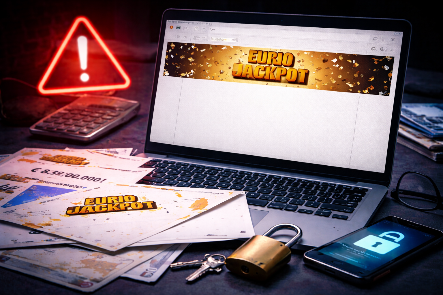 Warnung vor neuer Eurojackpot-Betrugsmasche