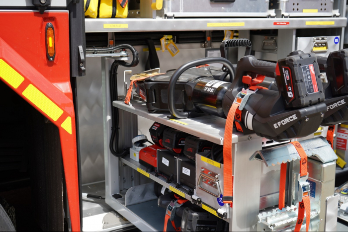 Schmachtendorf: Befreiung eingeklemmter Person nach Verkehrsunfall