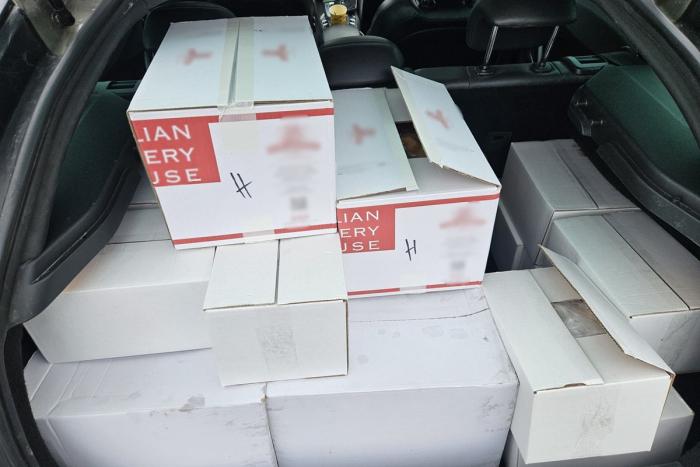 Würzburg: Lebensmittel-Kurier gestoppt