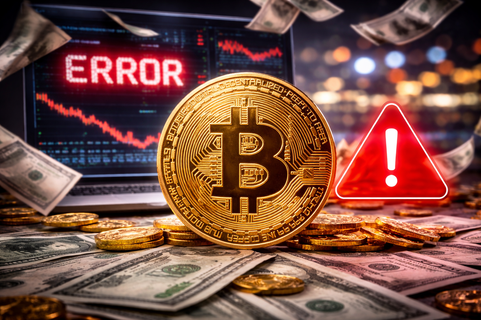 Riesiger Überweisungsfehler bei Kryptowährung – 44 Milliarden Dollar versehentlich an Kunden