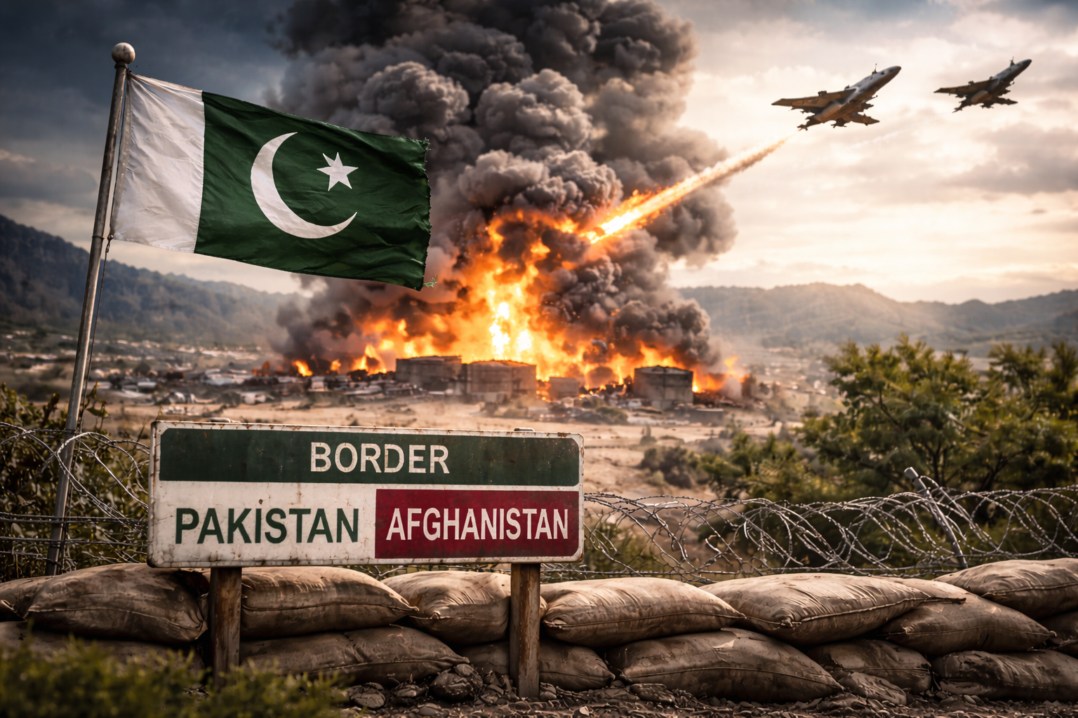 Pakistan erklärt Taliban den Krieg: Luftwaffe greift Ziele in Afghanistan an