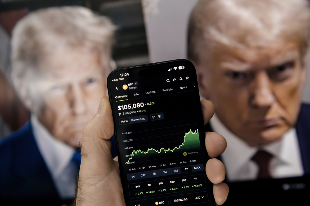 Bitcoin unter Druck: Selbst Trump kann den Kursverfall nicht stoppen