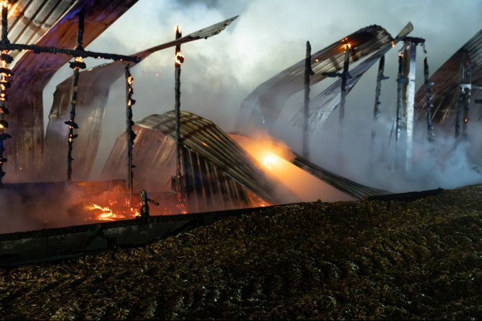 Westerrönfeld: Feuerwehr verhindert Ausbreitung in Schülp