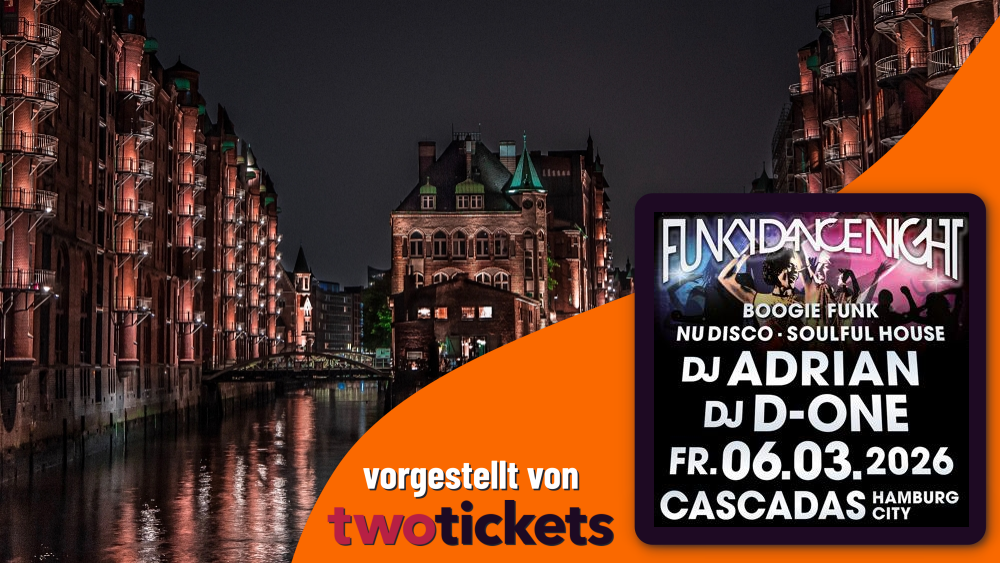 Jazz, Blues, Funk & Soul in Hamburg am 06.03.26: Funky Dance Night