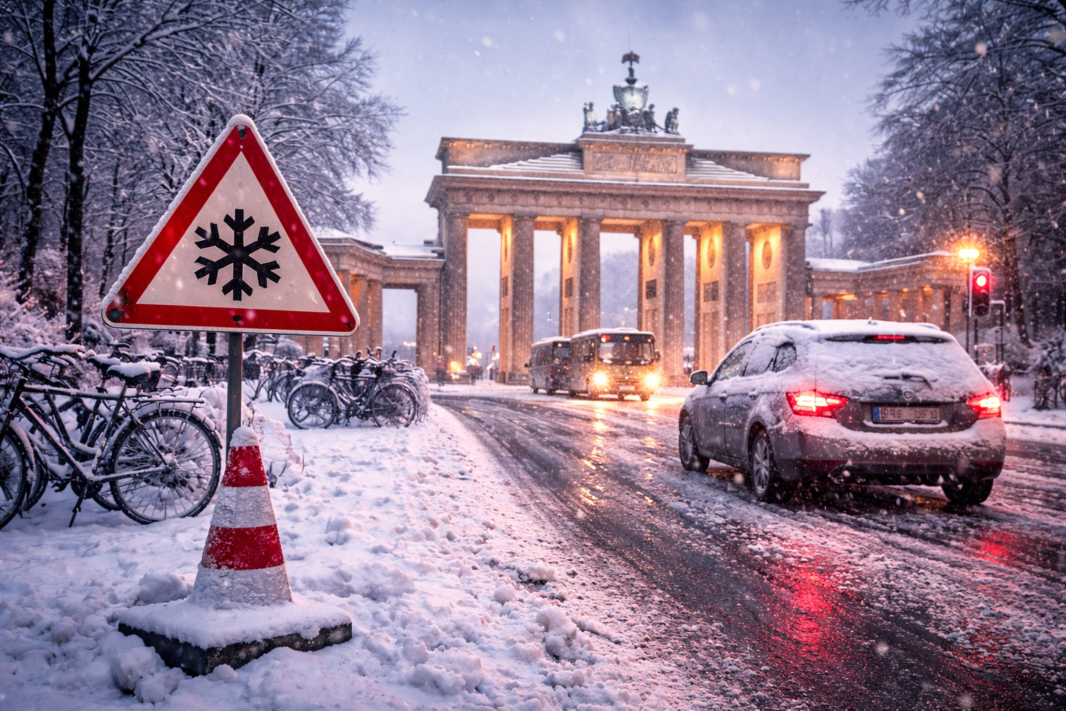 Wintereinbruch – Schnee, Frost und Glätte im Anmarsch