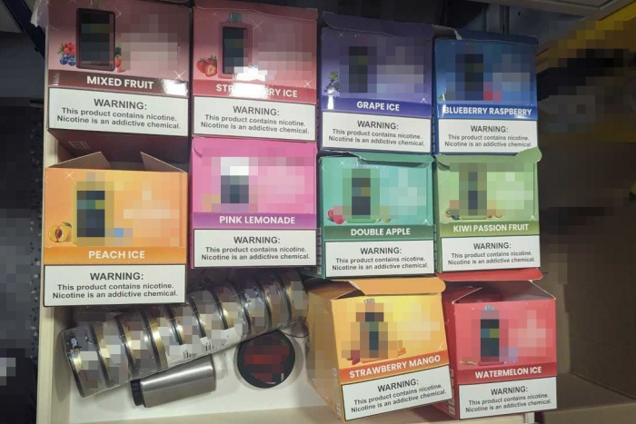 Darmstadt: Illegale Einweg-Vapes sichergestellt