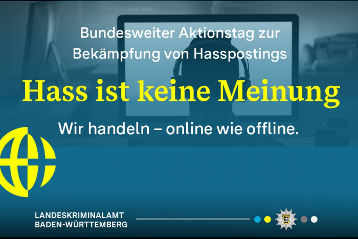 Stuttgart: Landeskriminalamt Baden-Württemberg beim bundesweiten Aktionstag aktiv