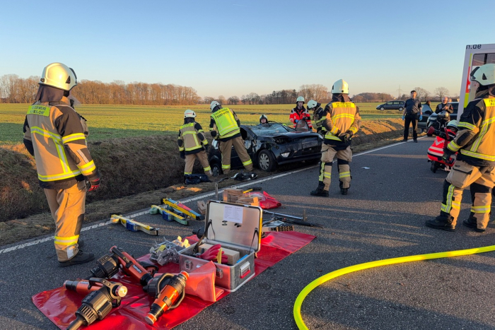 Verkehrsunfall zwischen Alveslohe und Ellerau
