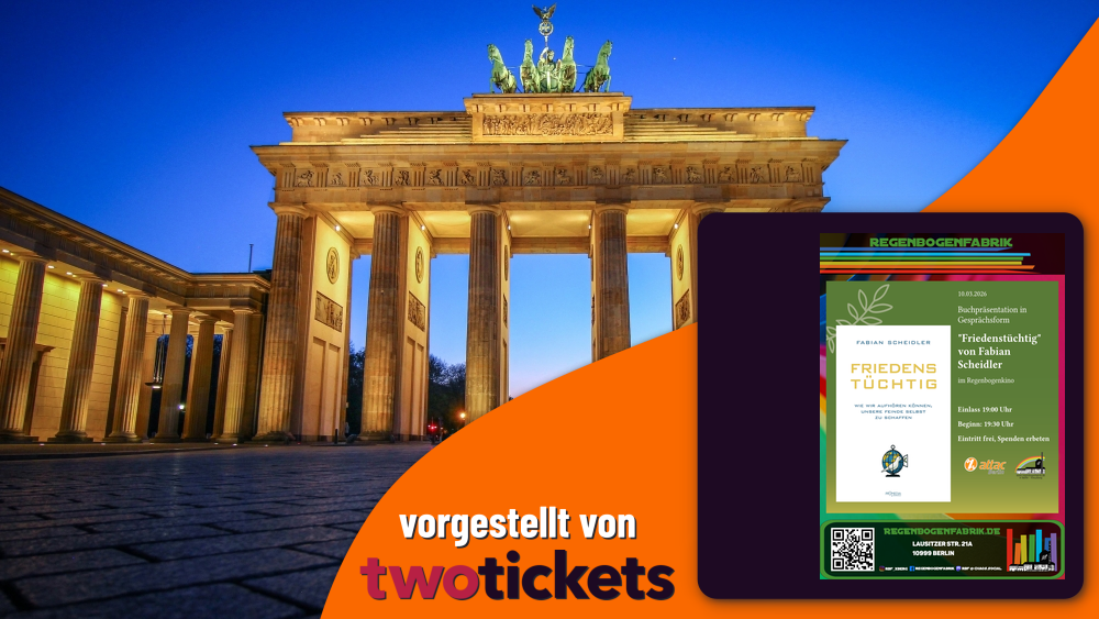 Vorträge & Diskussionen in Berlin am 10.03.26: „Friedenstüchtig“