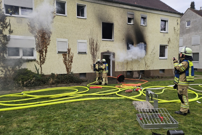 Materborn: Brand in Klever Wohnung
